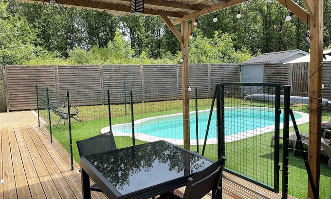 Le Vigan Maison | 3-star gite with private heated pool Quercy Lot 46