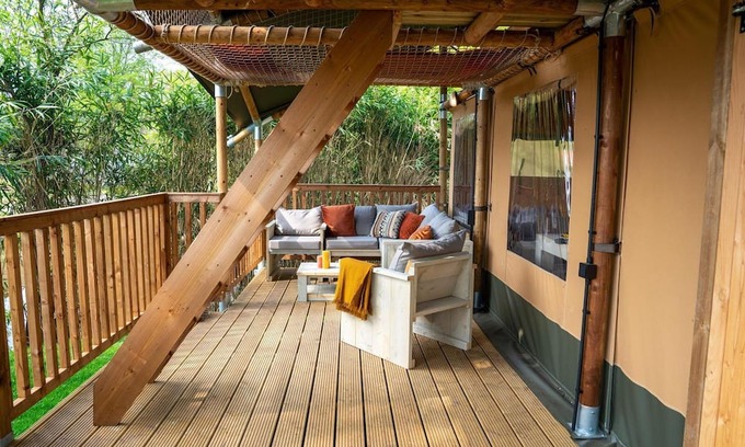 Lathum Station Balnéaire | Safari Tent Ranger for eight people