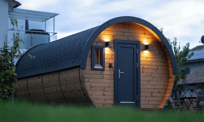 Sommerhausen Cabine | Camping barrel Mündlein in the Franconian wine region