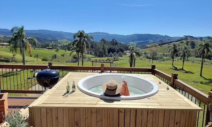 Rancho Queimado Maison | Cabana Pôr-do-Sol - Rancho Queimado/SC