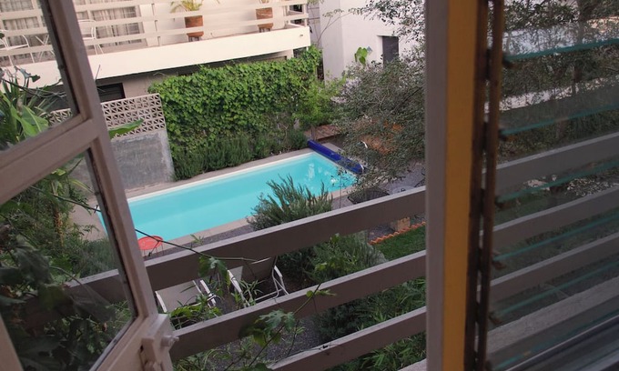Guadalajara Appartement | Colonia Americana: Don Glolini Apartment (Aire/C, Pool, Gardens)