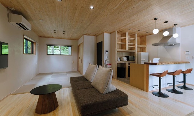 Minamiaso Maison | DAHARA S3 A newly built cottage with a panoramic /Asogun Kumamoto