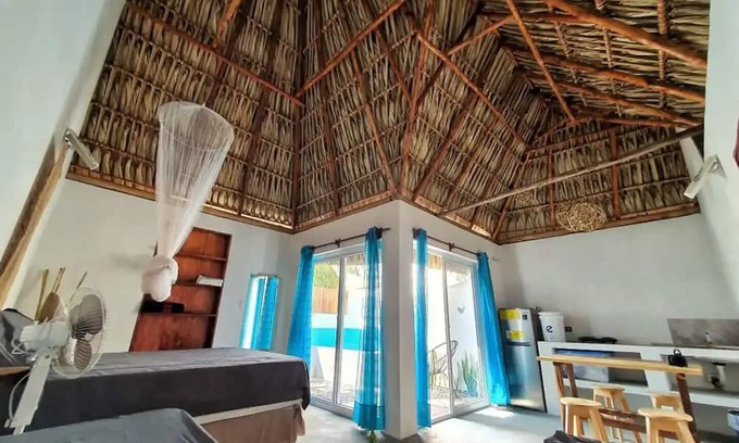 El Paredon Maison | Iguanas Bungalow /private bathroom and pool! AZURA