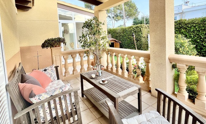 Badia Gran Maison | Casa Familia Mallorca en Pueblo Costero Para max 4 Viajeros y 2 Niños