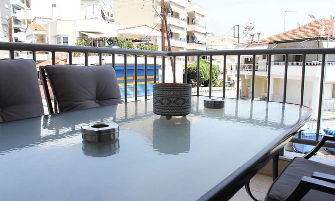 Kavala Appartement | Side Beach Apartment — 5 min from the beach!