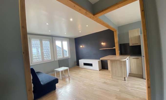 Franqueville-Saint-Pierre Maison | Appartement Lumineux Dans Maison Avec Garage Jusque 7 Couchages
