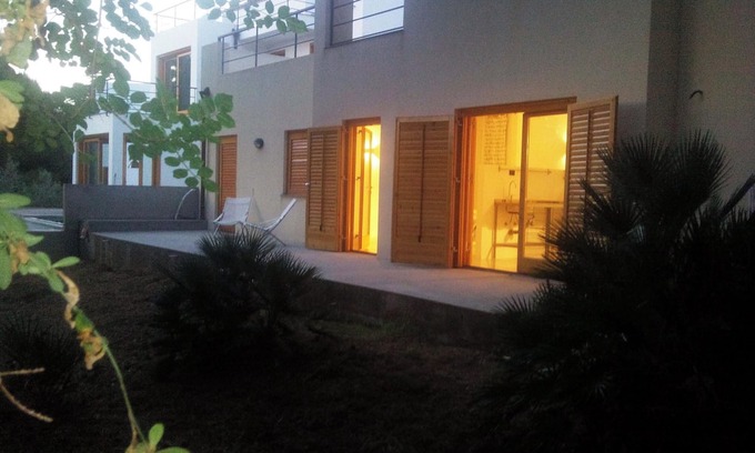 Torre Colonna-sperone Maison | Homerez - House 1 km away from the beach for 4 ppl. at Torre Colonna-Sperone