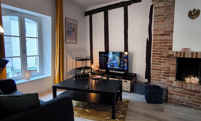 Laon Appartement | Studio vue Cathédrale