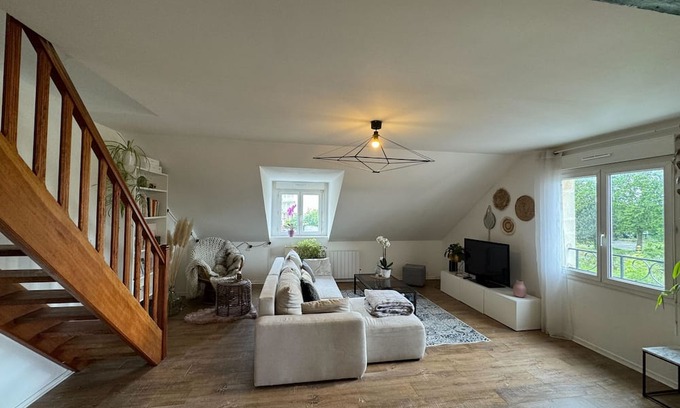 Le Marais Appartement | Spacious duplex in the heart of Caen