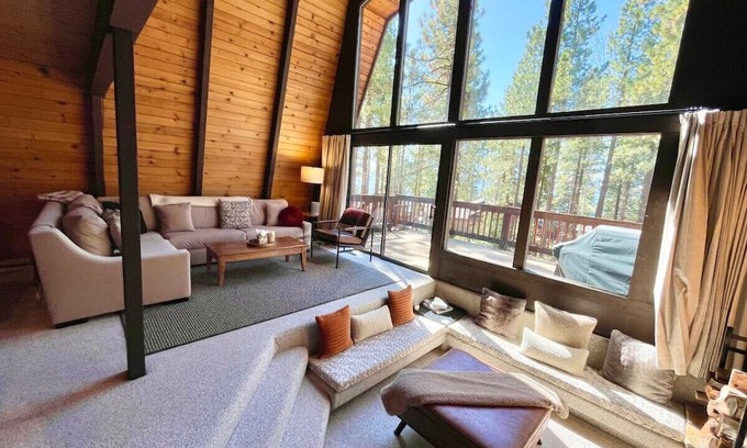 Lake Forest Cabine | Dollar Point Mountain Modern A-Frame!