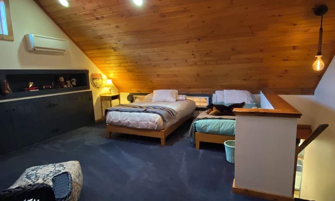 Old Lyme Maison | A Barn Retreat, with a little rustic.