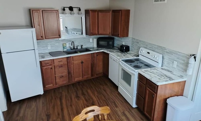 Gibbon Appartement | A unique one of a kind stay at a former farmers co-op located near downtown