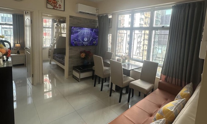 Tsim Sha Tsui Appartement | Bright & Spacious Entire 2 bedrooms Unit in TST Walk to K11 and Victoria Harbour