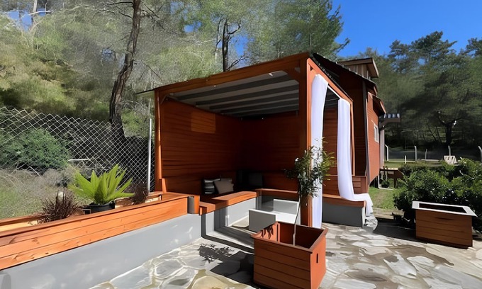 Marmaris City Center Cabine | Find Tranquility and Rustic Charm at Our Cozy Cabin in the Forests of Marmaris.