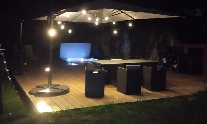 Croixanvec Maison | Homerez - Spacious house for 8 ppl. with swimming-pool, jacuzzi and terrace