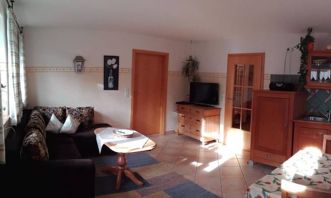 Wertach Appartement | Apartment with terrace at Landhaus Fischer