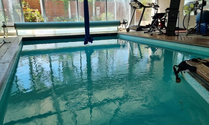 Saint-Laurent-du-Pape Maison | Échappée Belle en Ardèche : Maison de Charme Avec Piscine Couverte et Loisirs