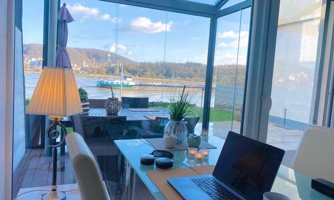 Bad Breisig Copropriété | Your dream vacation, exclusive 2-room flat, directly at the River Rhine.