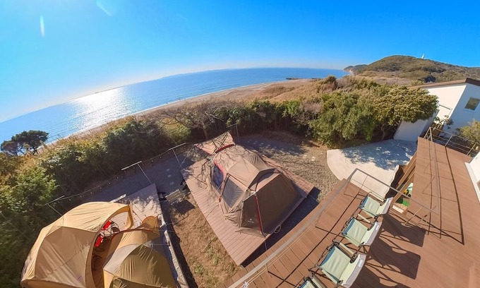 Futtsu Cabine | Glamping accommodation plan for 4 to 6 people no / Futtsu Chiba