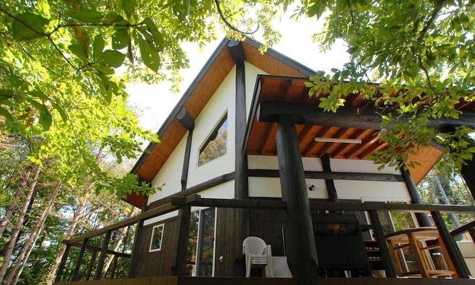 Kofu-cho Location De VR | Special Log Cottage 15 people Jacuzzi openai / Maniwa City Okayama