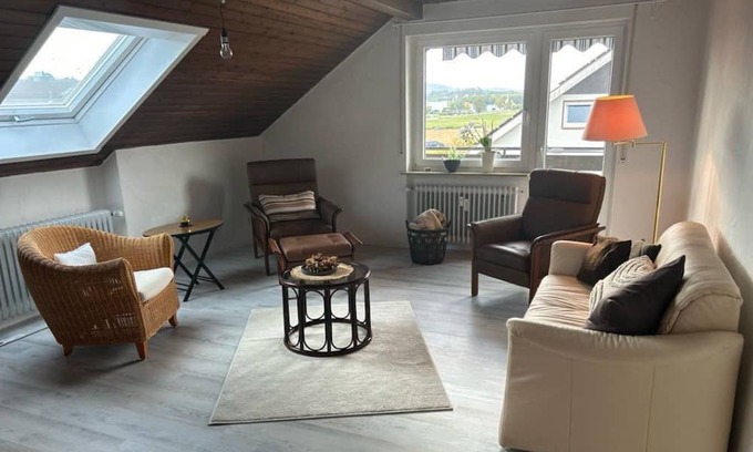 Malterdingen Appartement | Apartment 'Ferienwohnung Willistein' with Balcony and Wi-Fi