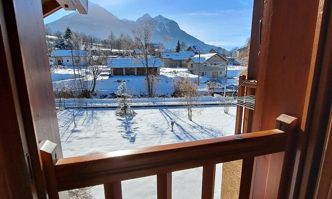 Villar-Saint-Pancrace Chalet De Ski | Maison Familiale sud Avec Grand Jardin, Internet Fibre, Proche Station