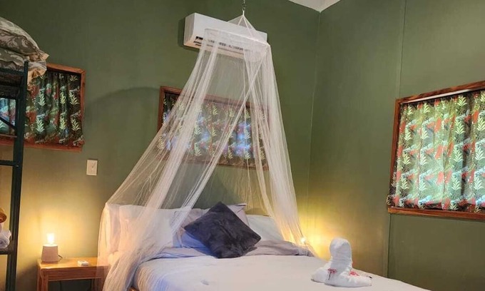San Ignacio Cabine | Cool and comfortable cabin at River Bend Lodge in the heart of Cayo