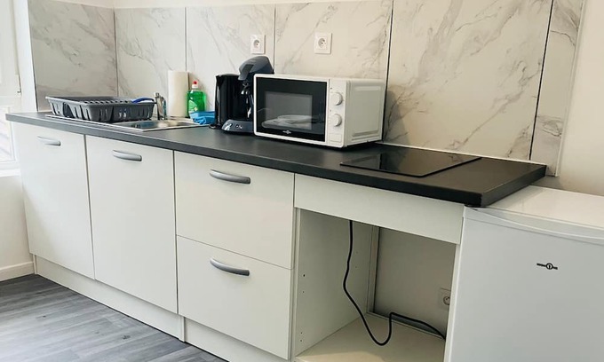 Maubeuge Appartement | Studio Hyper-centre Tout équipé