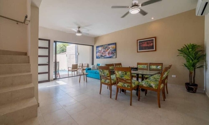 Chicxulub Puerto Appartement | Hermosa Villa Tropical, familiar a pasos de playa