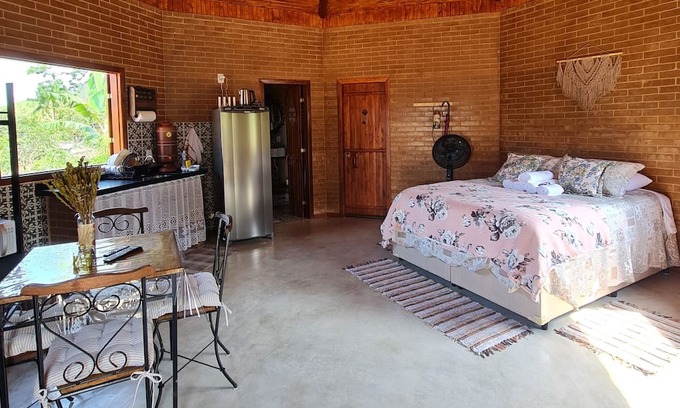 Divino de Sao Lourenco Cabine | Casa do Chapéu Cabana Estrela A 200 Metros das Cachoeiras