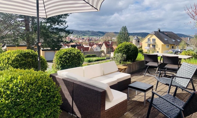 Sommerhausen Appartement | Sunset Lounge in Weinberglage