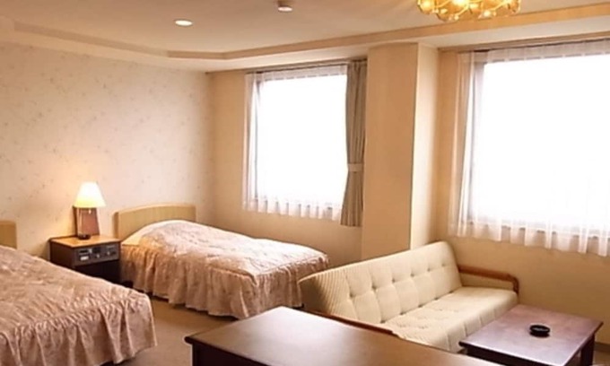 Ote Maison | Standardroom without meals Deluxe twin on the Fukui castle ruins side / Fukui Fukui