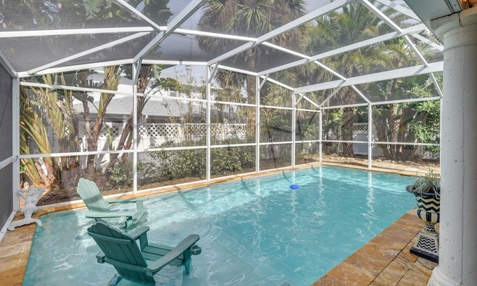 Boardwalk Maison | New Smyrna Beach Retreat w/ Private Heated Pool!