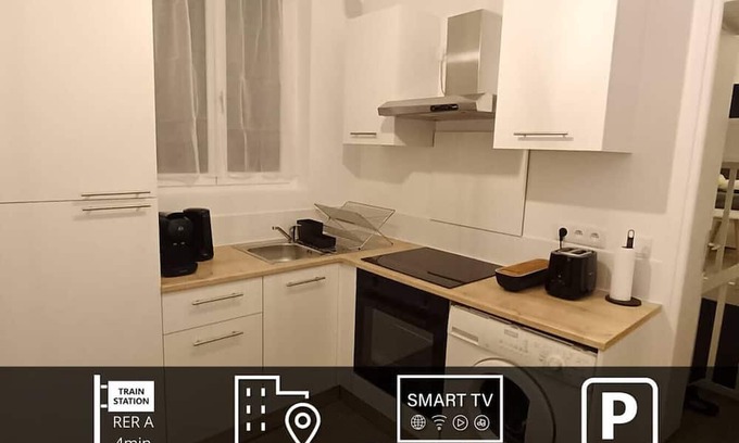 Le Perreux-sur-Marne Appartement | The clever 2-bed