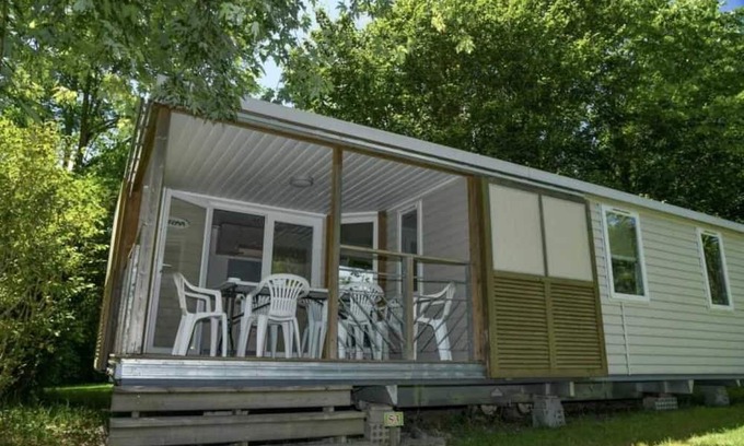 Commequiers Maison | Camping 3 étoiles - Piscine - cca0gba