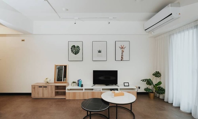 Zhongshan Appartement | Charming 1-bedroom apartment in fabulous Taipei City with AC, WiFi