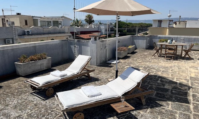 Savelletri Maison | White Villa with Large Terrace Panoramic View