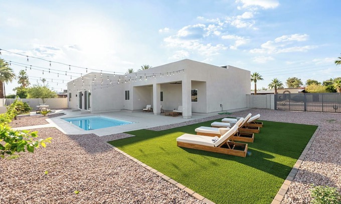 Tami Estates Maison | Scottsdale Modern Desert Oasis - Private Pool + Game Loung