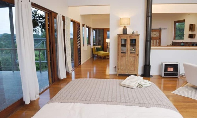 Bellingen Appartement | Rural Studio Retreat with Stunning Mountain Views