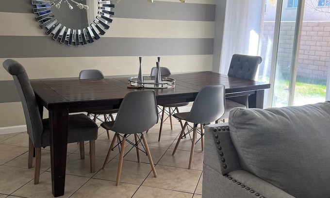 Coachella Maison | Charming 3-bedroom house with AC, WiFi in fantastic Coachella
