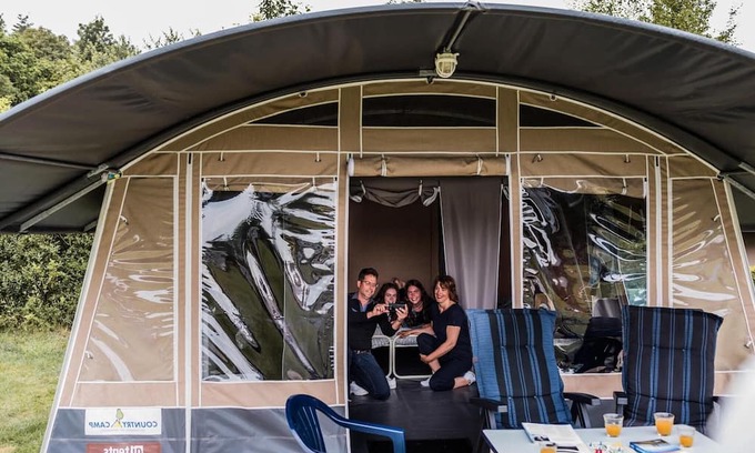 Opende Maison | Belle tente lodge dans un camping