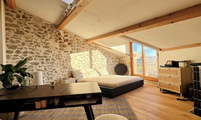 Mane Maison | Maison avec vue sur Lubéron