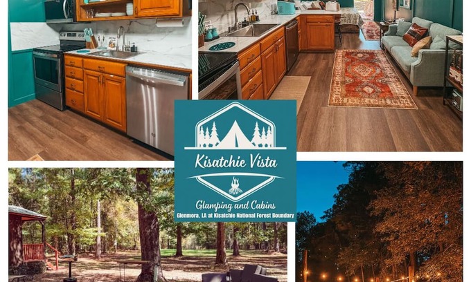 Melder Cabine | Solitude at National Forest Private Cabin at Kisatchie Vista