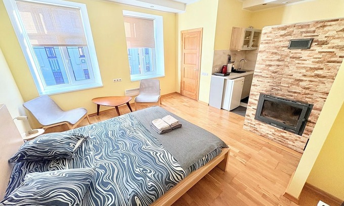 Grizinkalns Appartement | Refreshed Studio Apartment in a Beautiful Neighborhood