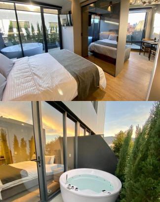 Calle 100 Appartement | Luxury Loft in Bogota with Private Terrace and Jacuzzi
